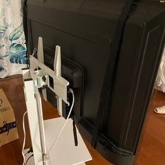 オリオン　TV Amazon firetv テレビ線　テレビ台　TV保護プレート付き