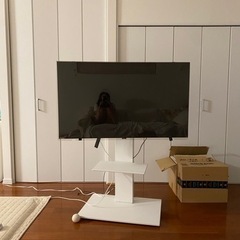 オリオン　TV Amazon firetv テレビ線　テレビ台　TV保護プレート付き