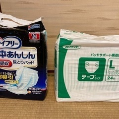 大人用　オムツ　尿取りパッド　介護用品