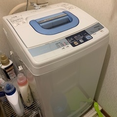 【譲り先決定】HITACHI 5kg 縦型洗濯機