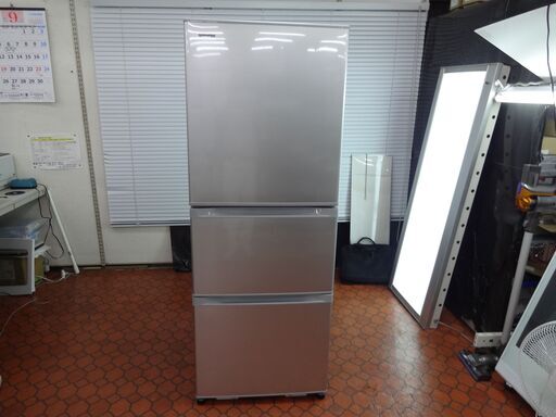 ID  061996　冷蔵庫　３ドア　東芝　340L　２０１６年製　GR-H34S(S)