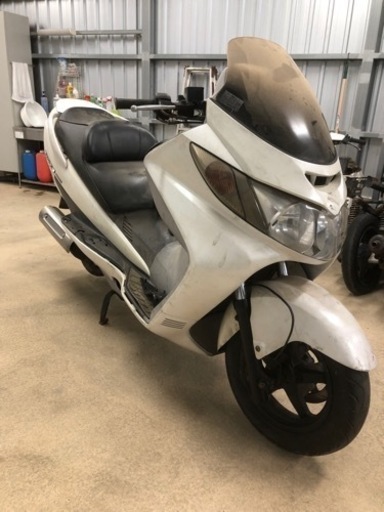 CJ43 スカイウェイブ250 新品タイヤ付き