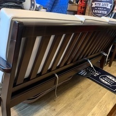 US ヴィンテージ　3Pソファ　カリモク家具