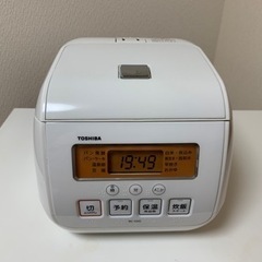 【中古】TOSHIBA🍚炊飯器