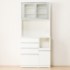 【今月限りの値下げ】ニトリ　キッチンボード　ハイタイプ　幅90cm