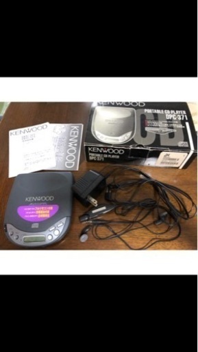 【お話中】KENWOOD ポータブルCDプレイヤー　超美品