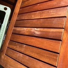 ガーデンテーブルセット　値下げしました！