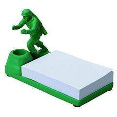 値下げしました！【新品・未使用】メモパッドアーミー　ペンスタンド付き 【50個セット】