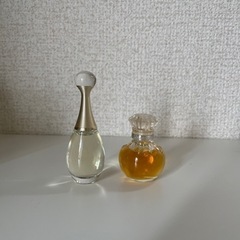 試供品の小さい香水　DIOR とJILLSTUART