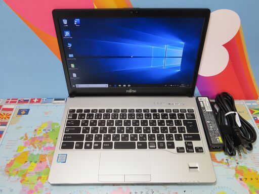 JC07142 極美品 富士通 LIFEBOOK S938/V 第8世代 FHD DVDマルチoffice2019