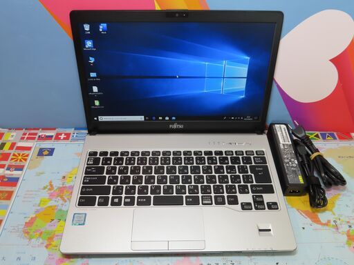 JC0816 美品 富士通 LIFEBOOK S938/V 第8世代 FHD DVDマルチoffice2019
