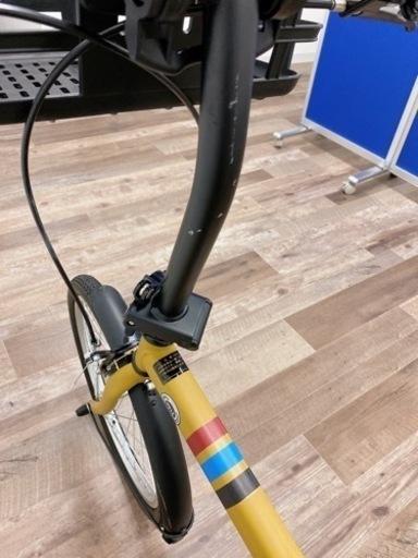 カインズ 折りたたみ自転車 着脱式カゴとダイヤルロック付