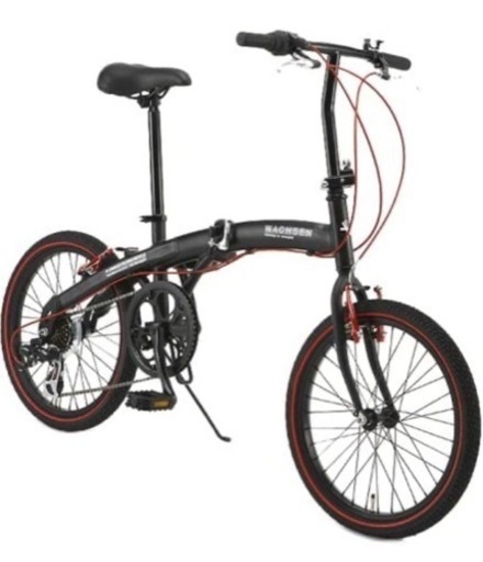 WACHSEN(ヴァクセン) 20インチ 折りたたみ自転車【軽量アルミフレーム】