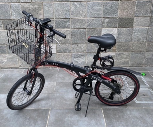 WACHSEN(ヴァクセン) 20インチ 折りたたみ自転車【軽量アルミフレーム】