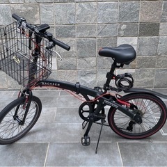 WACHSEN(ヴァクセン) 20インチ 折りたたみ自転車【軽量アルミフレーム】
