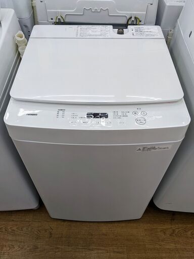 TWINBIRD 洗濯機 WM-EC55 2021年　ag-kd070
