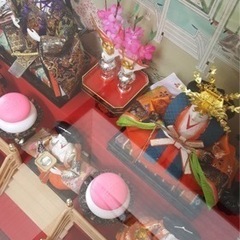 雛人形ガラスケース入り(美品)