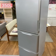 I668 ★ SHARP 冷蔵庫 (350L) 3ドア 2018...