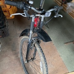 中古　26インチマウンテンバイク　18段