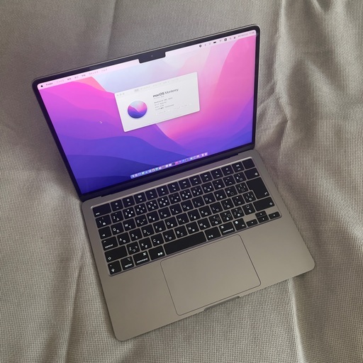 [ 本日限り ] MacBook Air M2 2022（スペースグレイ）