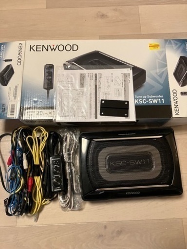 KENWOOD KSC-SW11 Tune up Subwoofer 新品未使用 Amazon.co.jp: ケンウッド RCA チューンアップサブウーファーシステム
