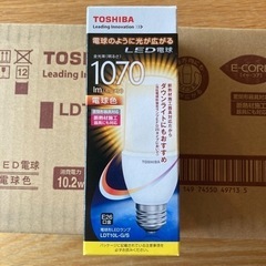 電球形LEDランプ　LDT10L-G/S　東芝　新品未開封　10個