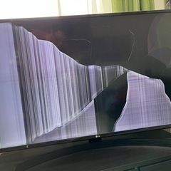 壊れた43インチLGスマートテレビ
