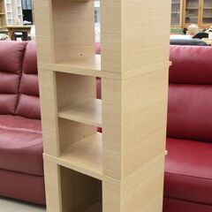 状態良好 karimoku/カリモク家具 オープンシェルフ 収納棚 棚板可変式