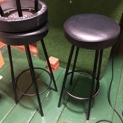 ハイチェアー　カウンターチェアー　5脚セット