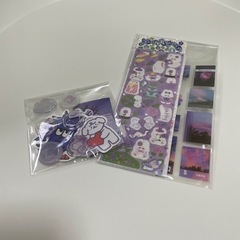 シール詰め合わせ(紫)