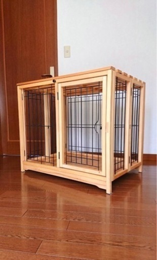 木製ゲージ　わんちゃん　美品