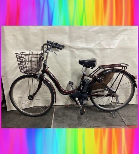 美車！バッテリーほぼ新品！8.7Ahヤマハ　パスナチュラ　26インチ　 電動自転車　電動アシスト自転車　9236