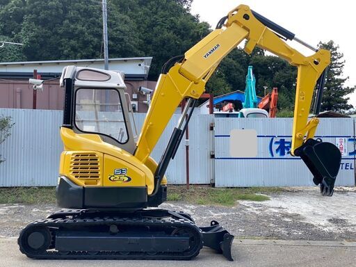 【H-0020】ヤンマーB3-5 油圧ショベル バックホー ユンボ　3tクラス 小旋回Σブーム ２wayパターン 倍速 全塗装済み