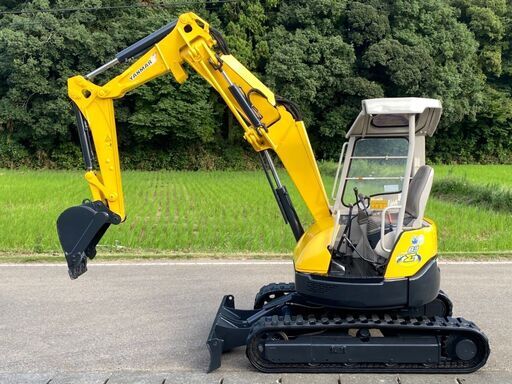 【H-0020】ヤンマーB3-5 油圧ショベル バックホー ユンボ　3tクラス 小旋回Σブーム ２wayパターン 倍速 全塗装済み