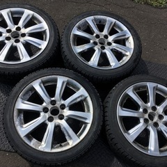 18クラウン ゼロクラウン純正ホイール、スタッドレス付き