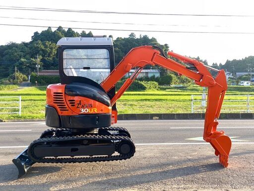 U-0027】日立 ZX30UR ミニ油圧ショベル 3トンクラス バックホー U-0027】日立 ZX30UR ミニ油圧ショベル 3トンクラス バックホー