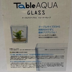 　 [新品 未使用] テーブルアクアグラス　ウォーターキューブ　...