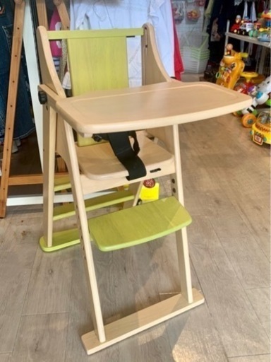■店頭引取限定■美品☆ピープル　登れるハイチェアプレミアム♫定価２万円