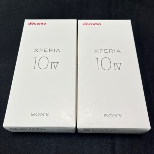 新品 Xperia 10 IV SO-52C ホワイト ミント 2台セット