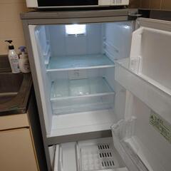 明日引き取り限定！2018年製2ドア冷凍冷蔵庫