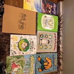 幼稚園から低学年向きの本8冊