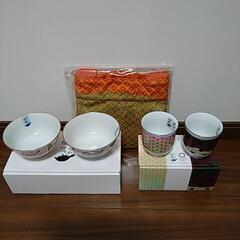 【お話中】非売品　綾鷹　東京オリンピック　茶碗　湯呑　巾着トートバッグ