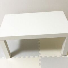 イケア IKEA LACK ラック コーヒーテーブル ホワイト引...