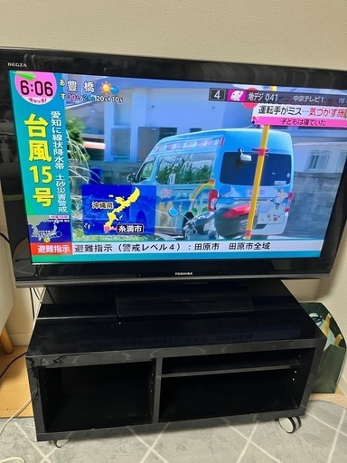 REGZAとテレビ台！9月25日に来ていただける方◎