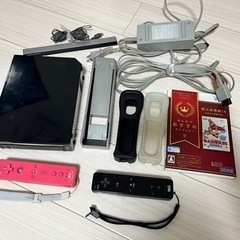 Wii本体＋コントローラ2個＋桃太郎電鉄16