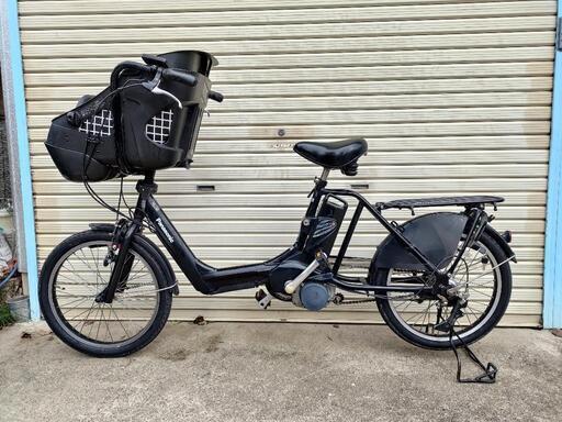 85】電動自転車Panasonic Gyutto ブラック 20インチ 85】電動自転車