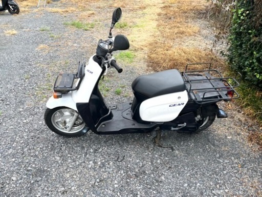 398. 動画あり ヤマハ ギア 原付 バイク 50cc 車体 398. 動画あり ヤマハ ギア 原付 バイク 50cc 車体