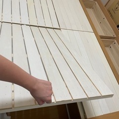 無印  収納ダブルベットフレーム【決まりました】