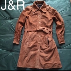 J&R 山羊皮ゴートスエード　ロングコート　60年代ビンテージ