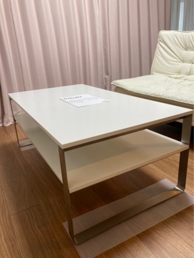 IKEA オムテンクサム コーヒーテーブル 白 希少カラー